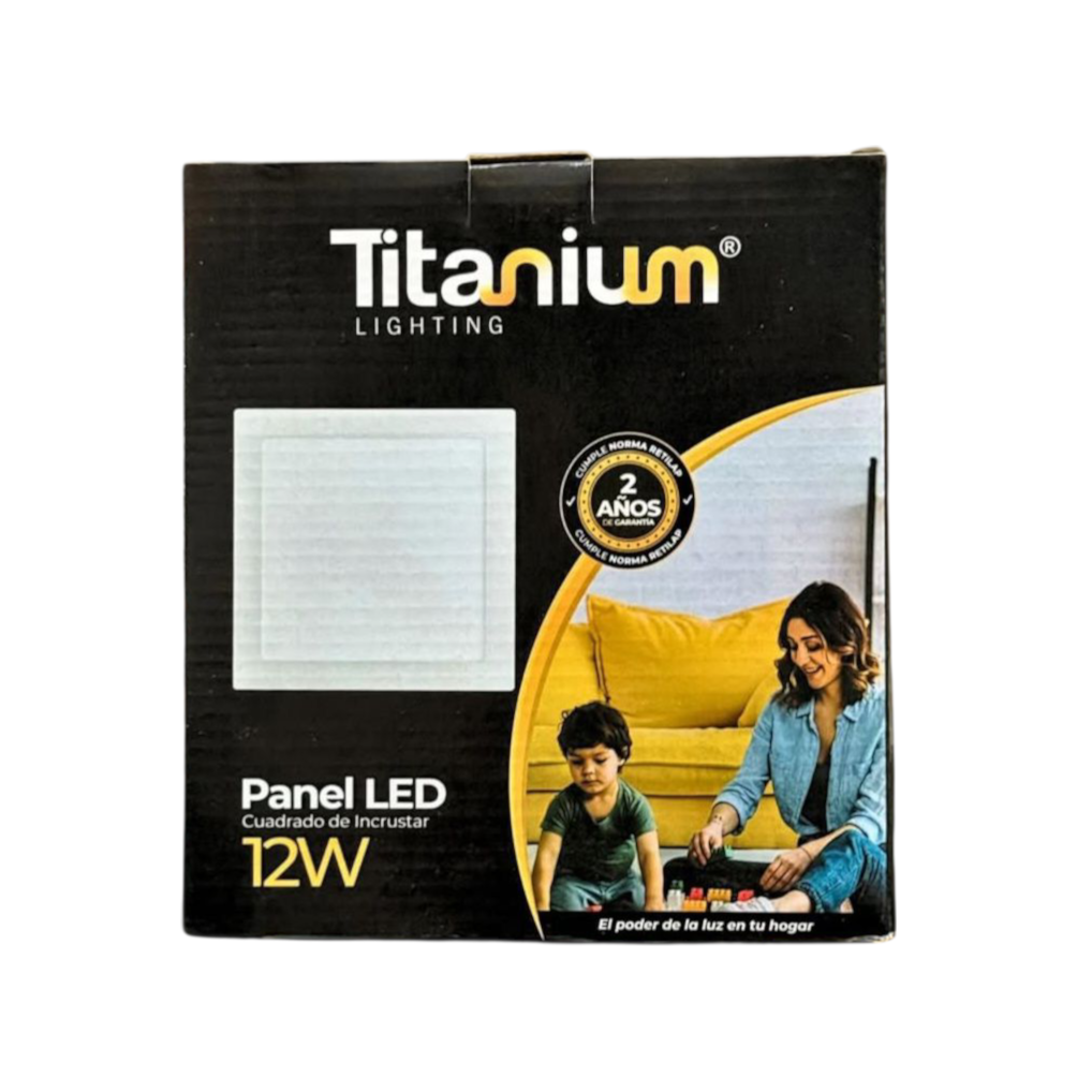 PANEL LED CUADRADO DE INCRUSTAR