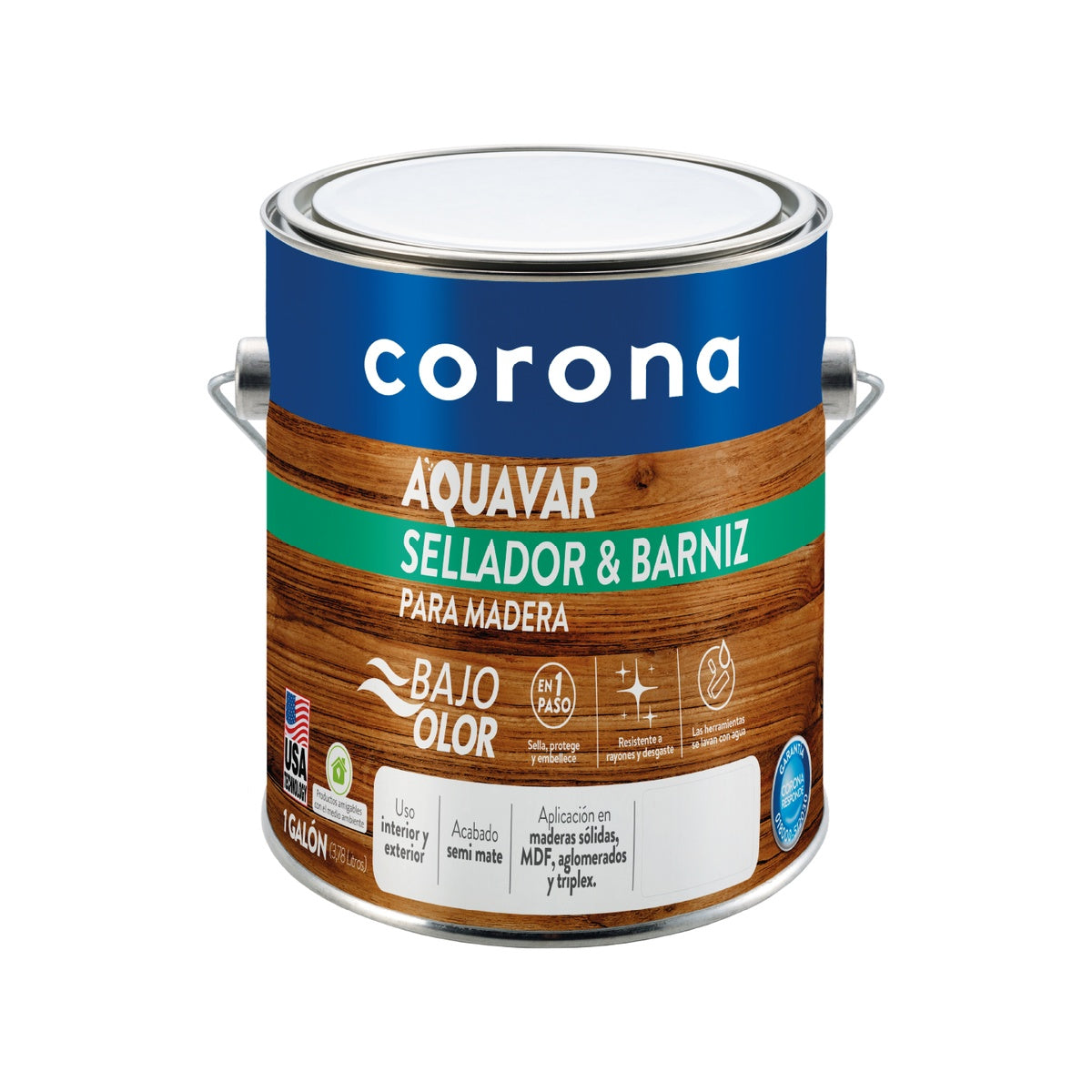 SELLADOR Y BARNIZ MADERA BASE AGUA