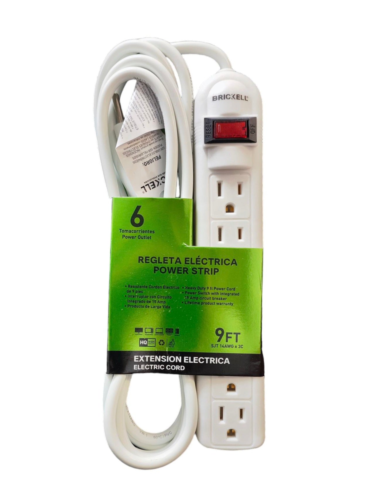 EXTENSIÓN ELÉCTRICA CON REGLETA