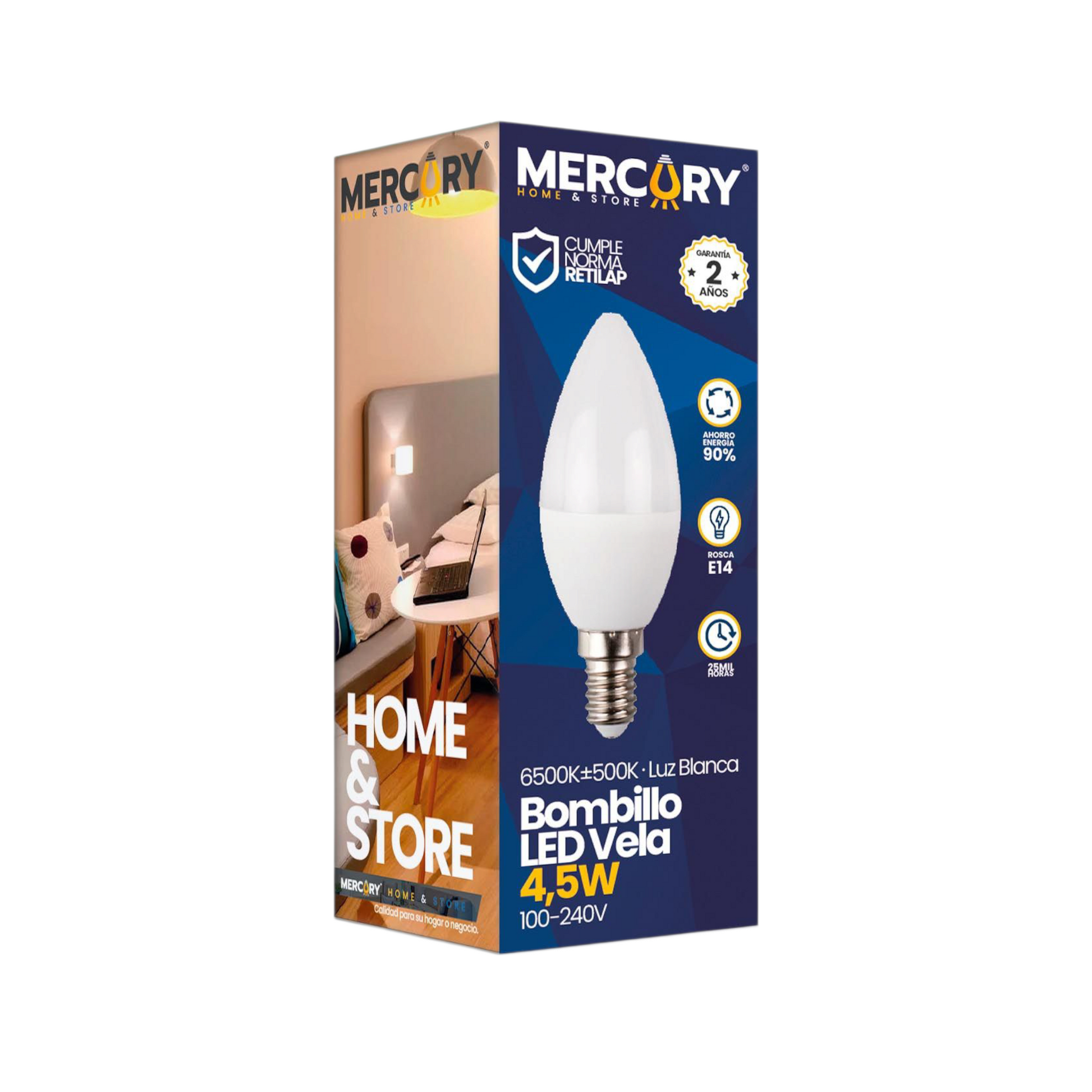 BOMBILLO LED VELA