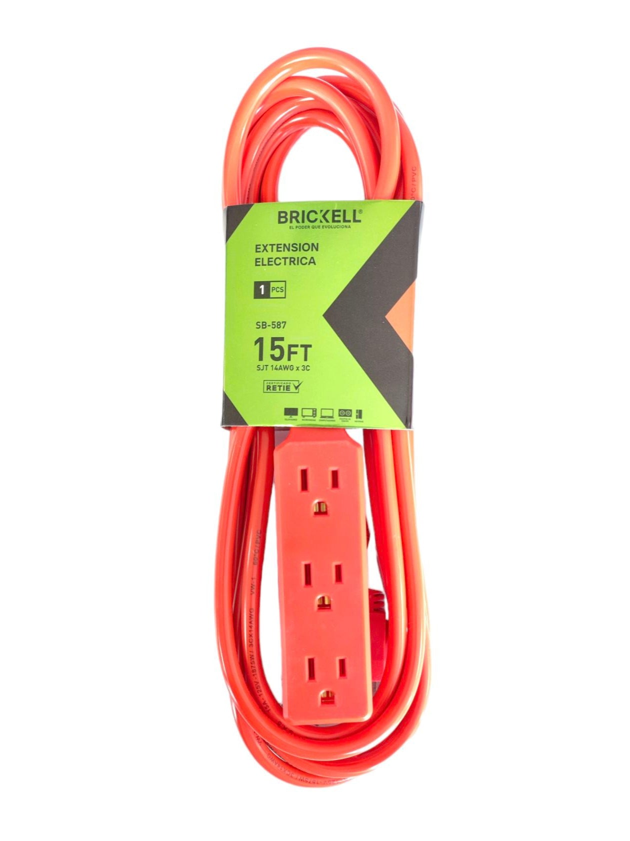 EXTENSIÓN ELÉCTRICA CON REGLETA