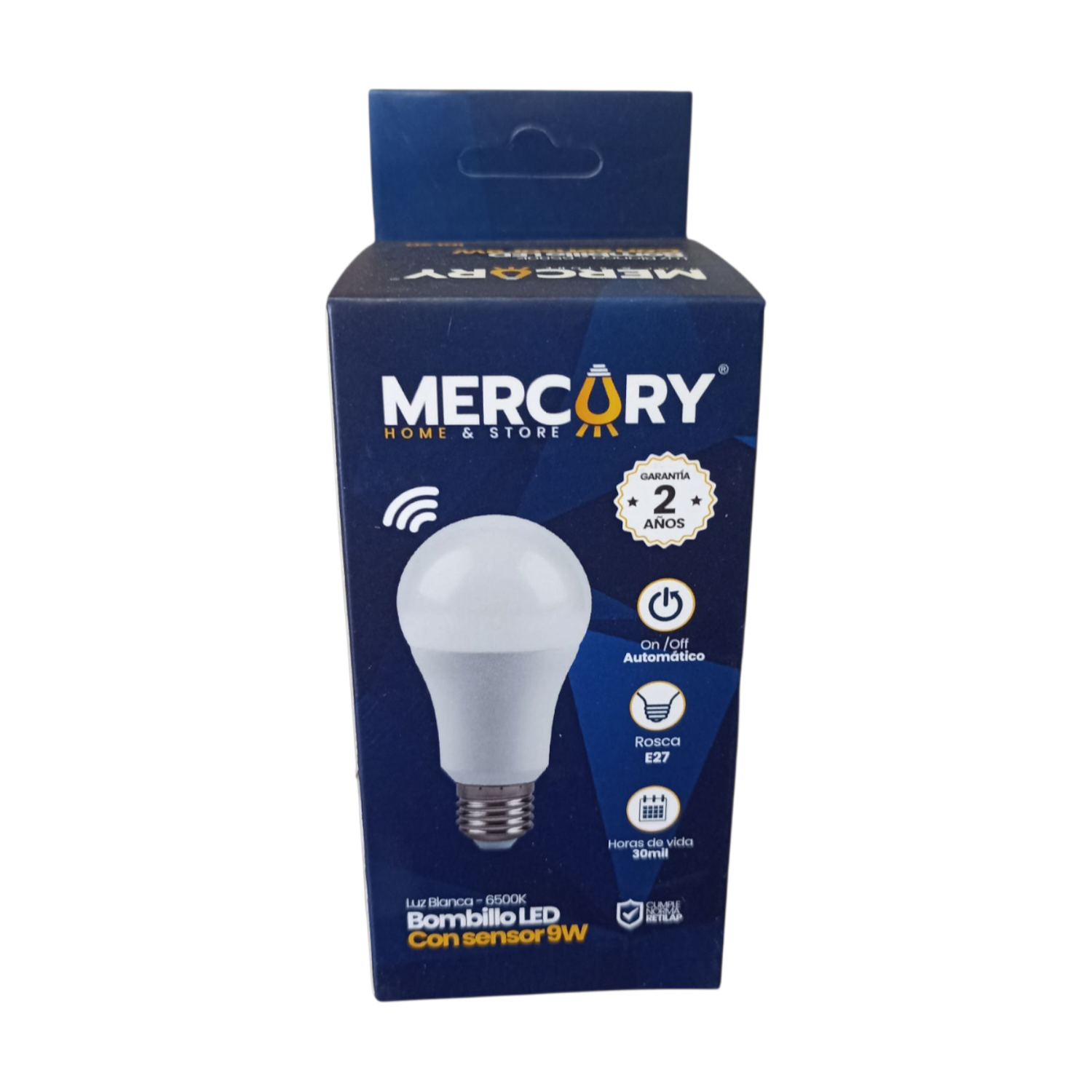 BOMBILLO LED CON SENSOR