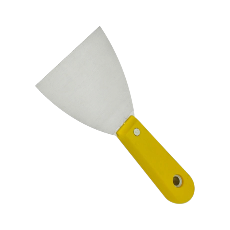 ESPÁTULA METÁLICA MANGO AMARILLO