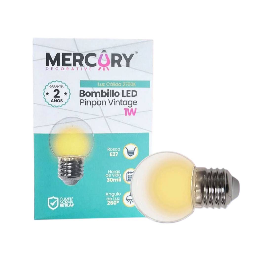 BOMBILLO LED PIN PON VINTAGE